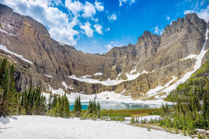 National park yosemite winter scenery wallpaper wallpapers